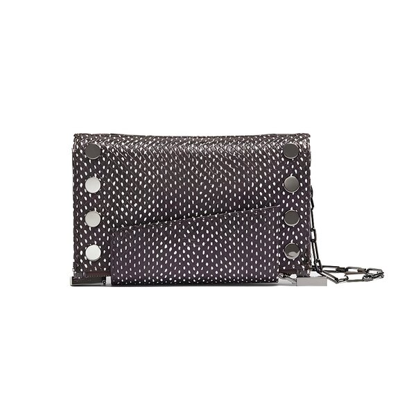 Hammitt Levy Espresso Reserve Wallet Leather Brown Grey Crossbody Bag Handbag NW - Picture 1 of 13